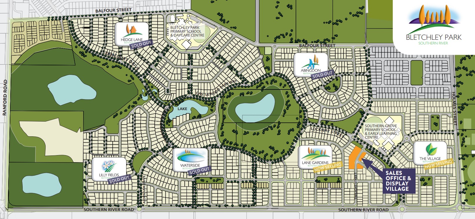 [Land for Sale] Bletchley Park Private Estate, Southern River OpenLot
